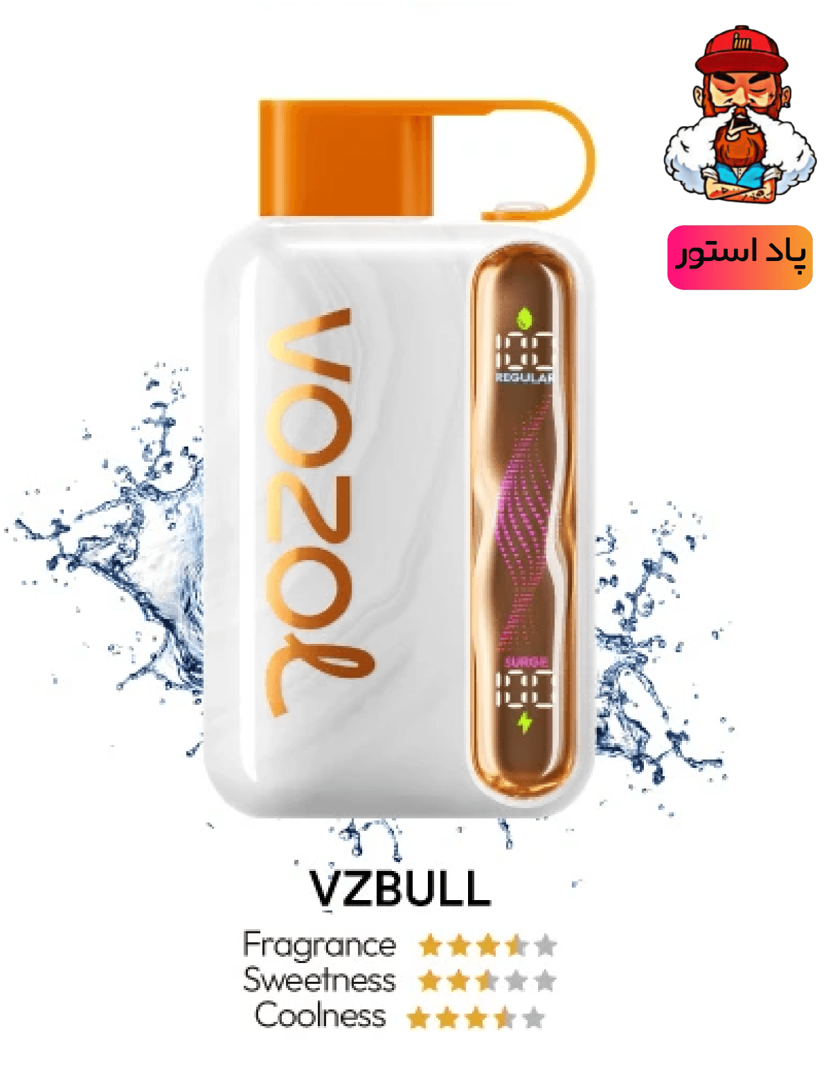 پاد یکبار مصرف وزول استار 40000 پاف طعم ردبول | پاد استور